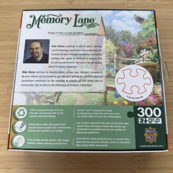 Memory Lane Bridge of Hope - 300 pieces EZ grip large - Picture 2 of 2